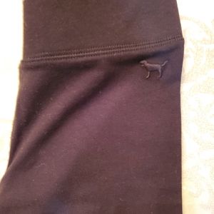 PINK-All black legging